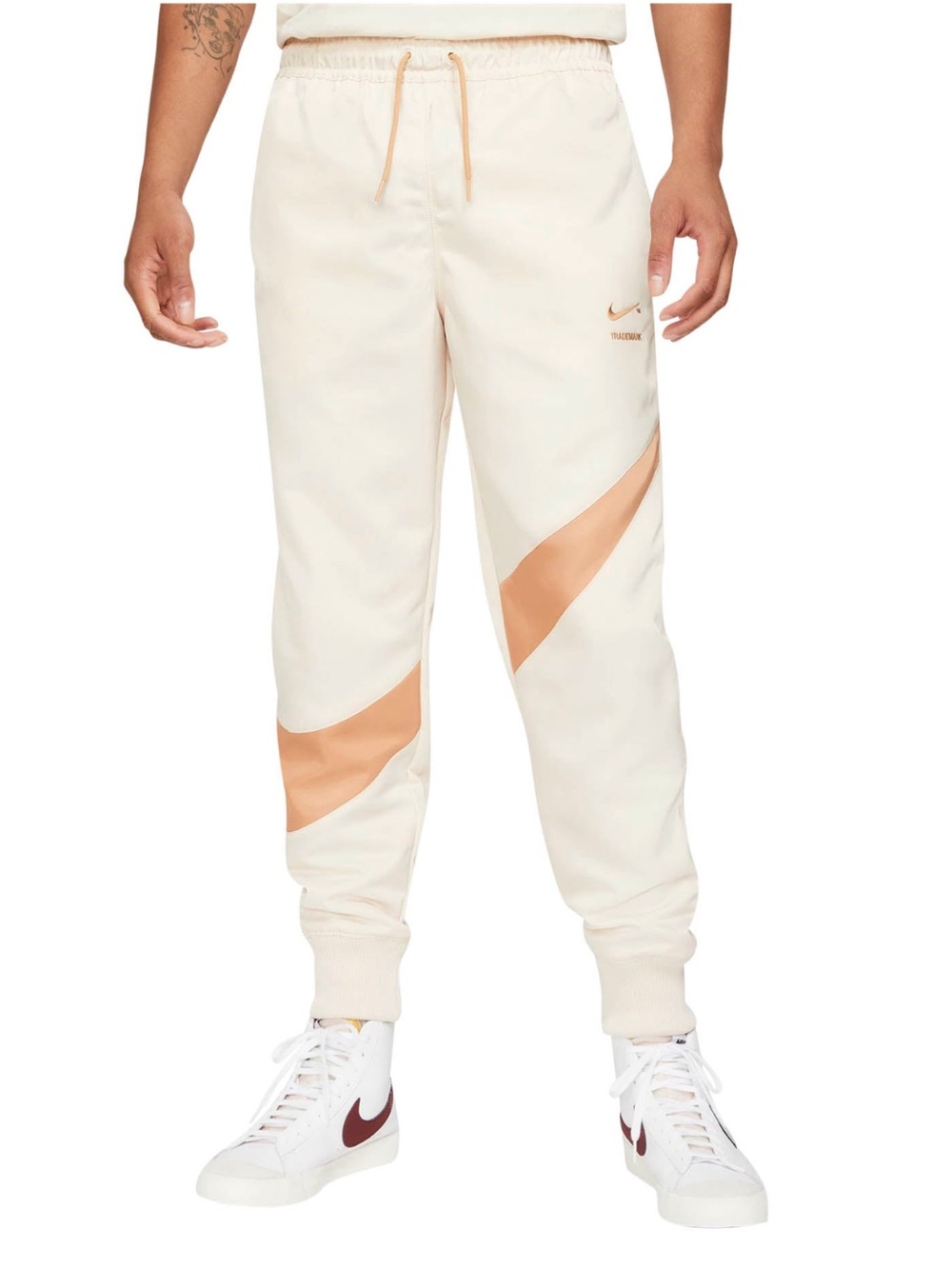 Nike Men’s Swoosh Water Repellent Cream Joggers